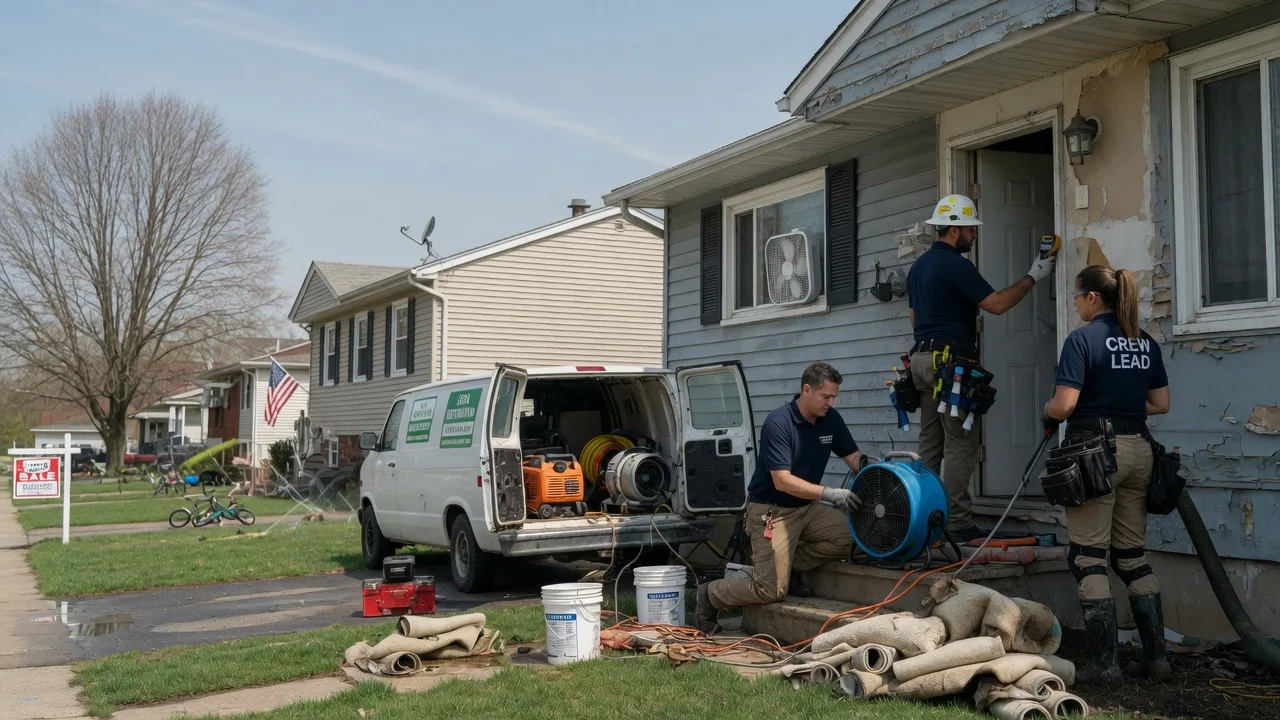 Flood Cleanup in Perrysville, IN near me